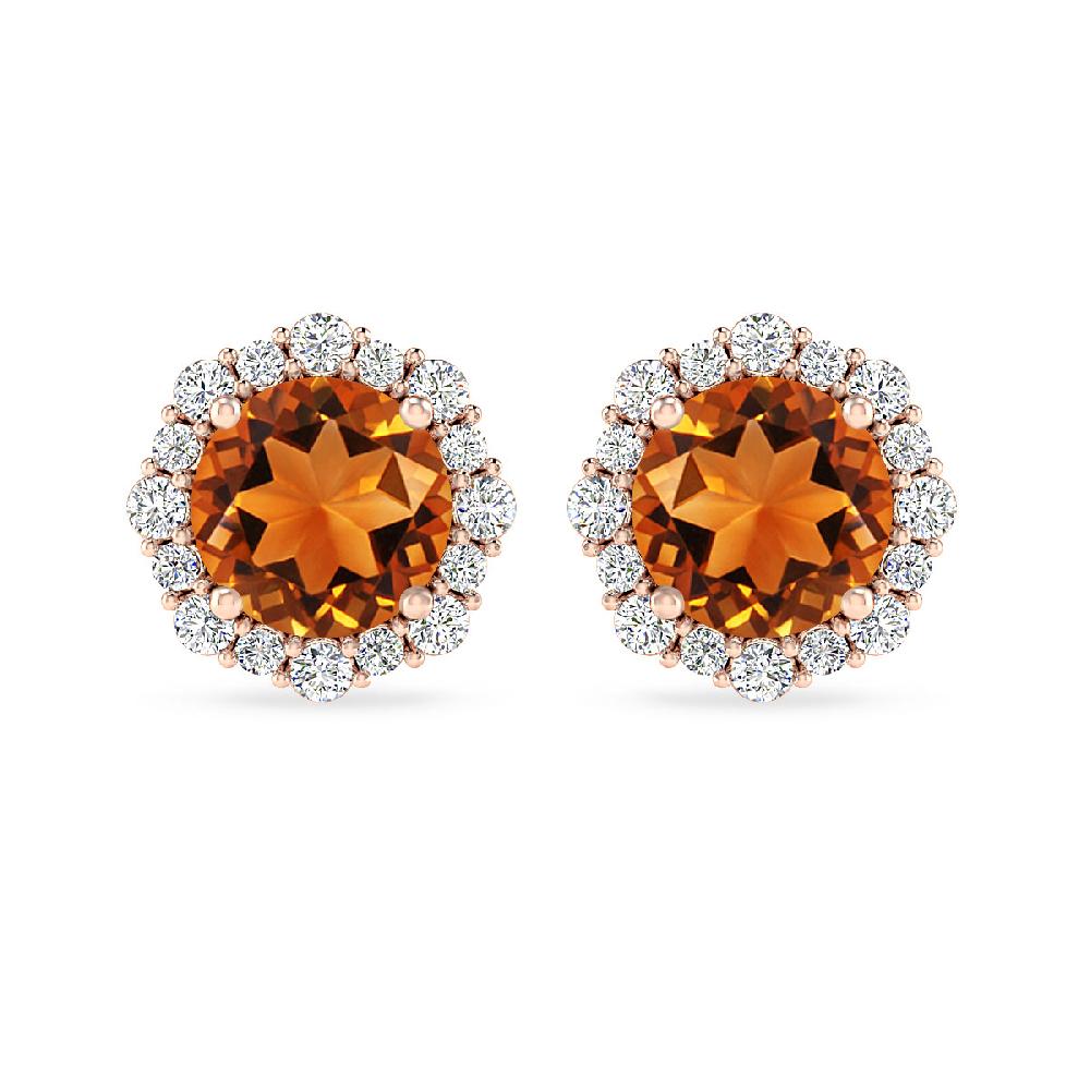 Rose Gold - Citrine
