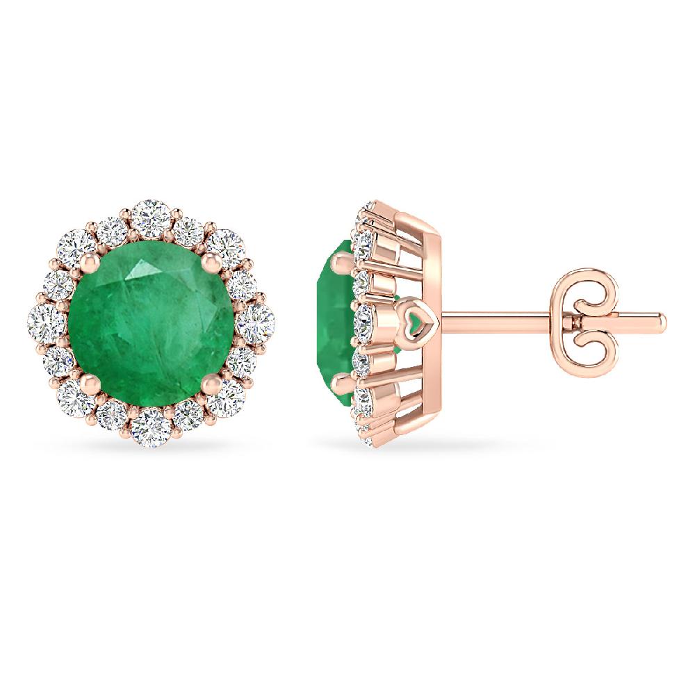 Rose Gold - Emerald