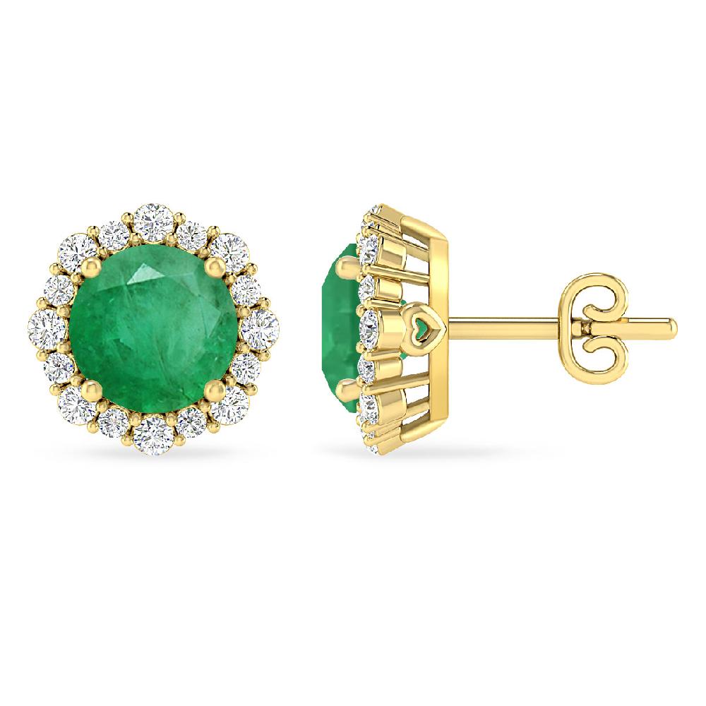 Yellow Gold - Emerald