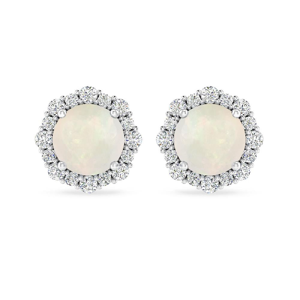 White Gold - Opal