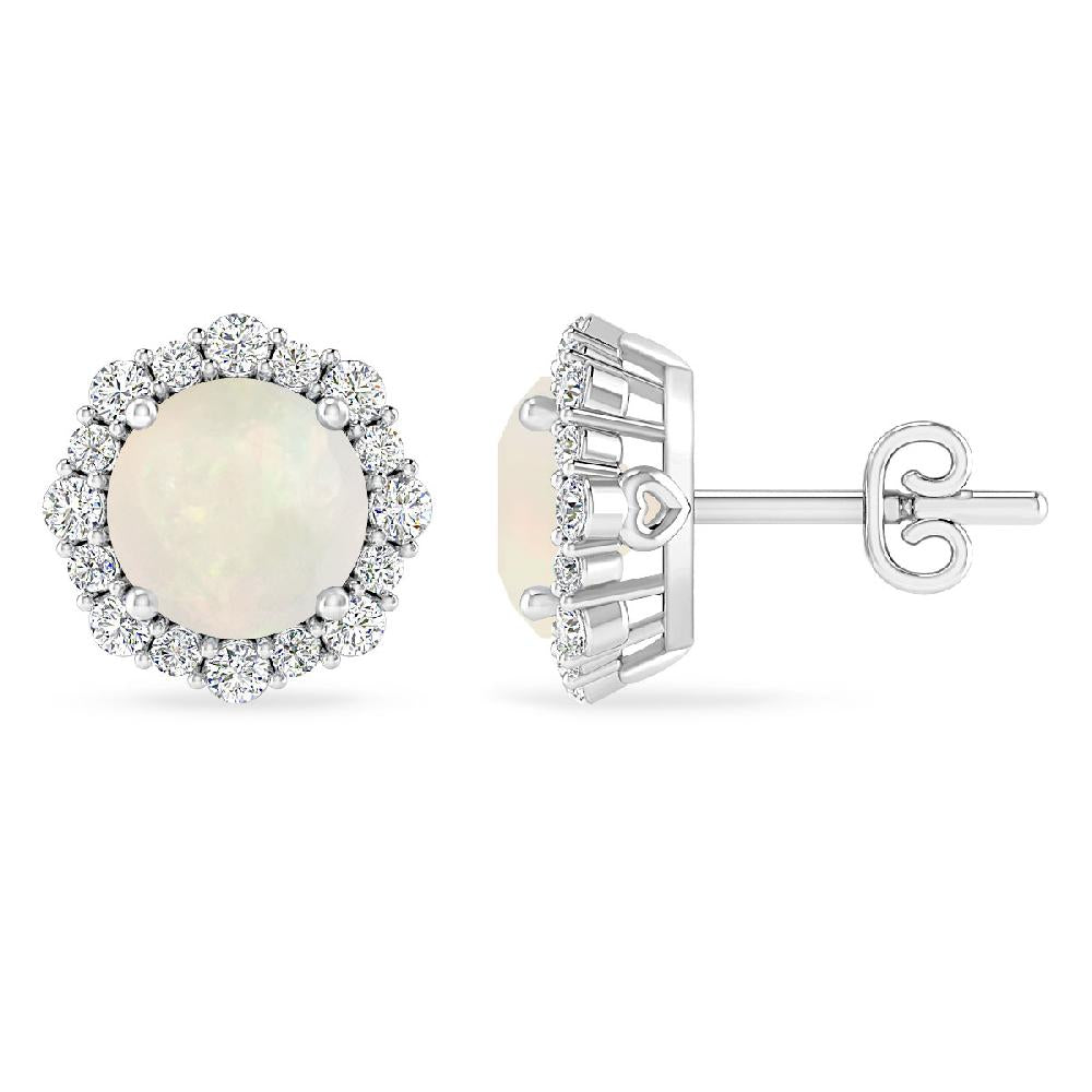 White Gold - Opal
