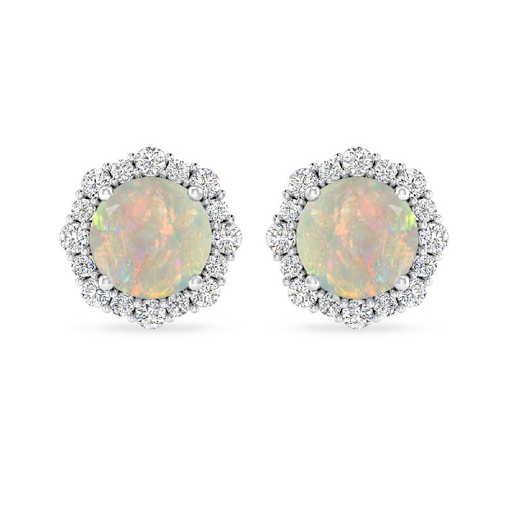 White Gold - Opal