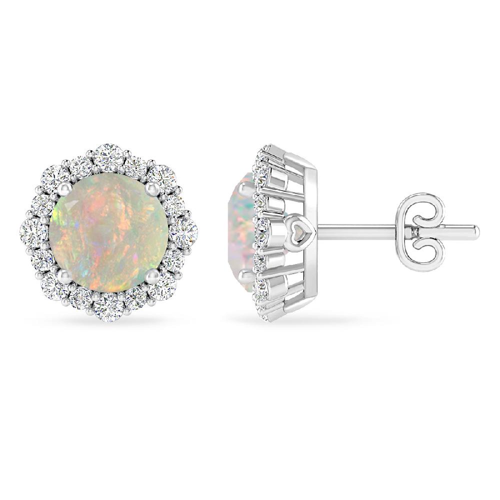 White Gold - Opal