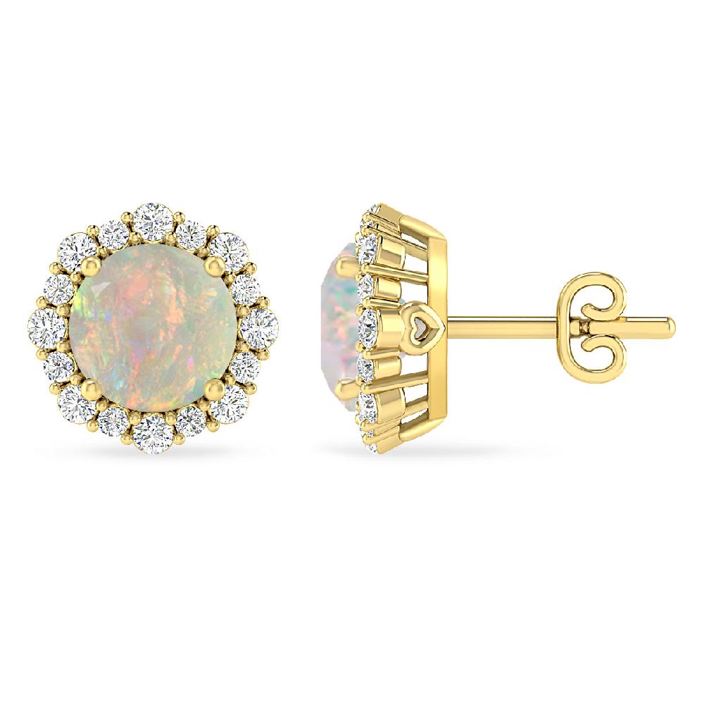 Yellow Gold - Opal