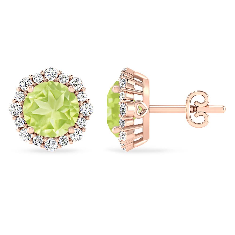 Rose Gold - Peridot