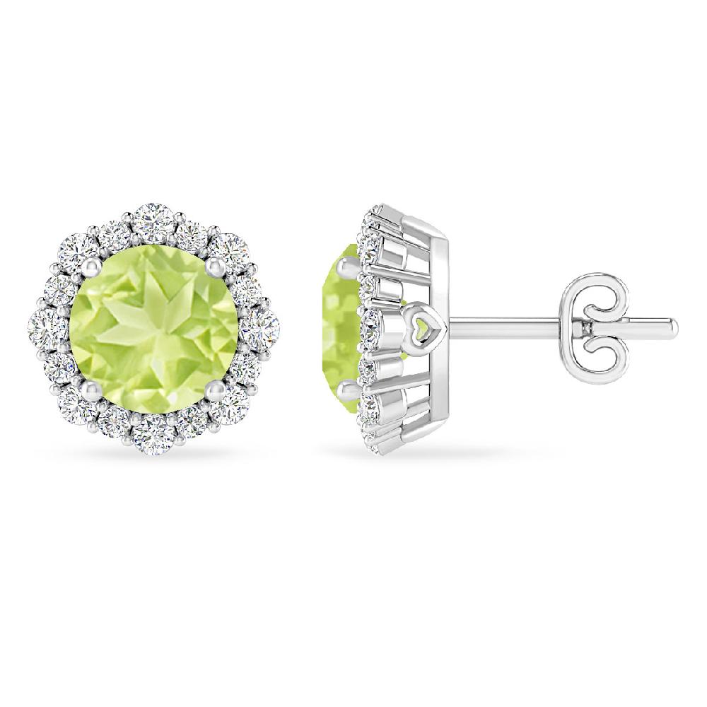White Gold - Peridot