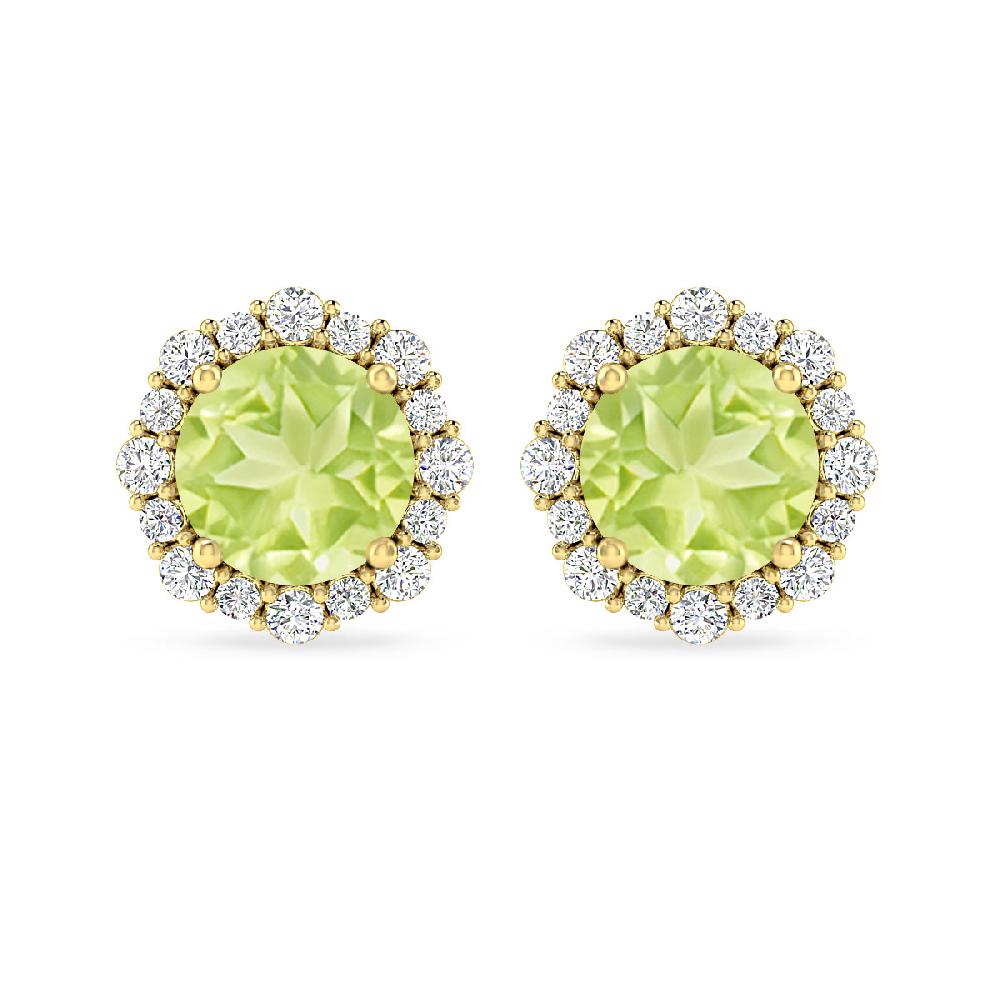 Yellow Gold - Peridot