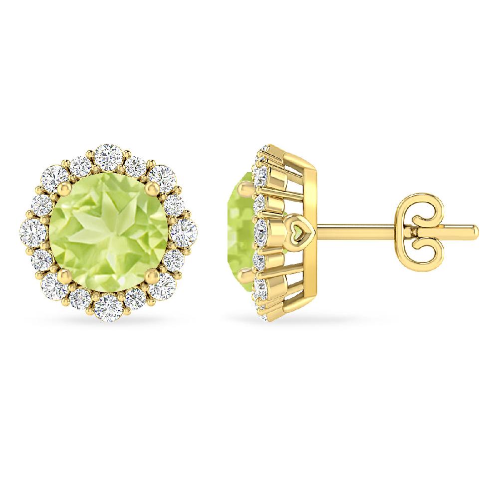 Yellow Gold - Peridot