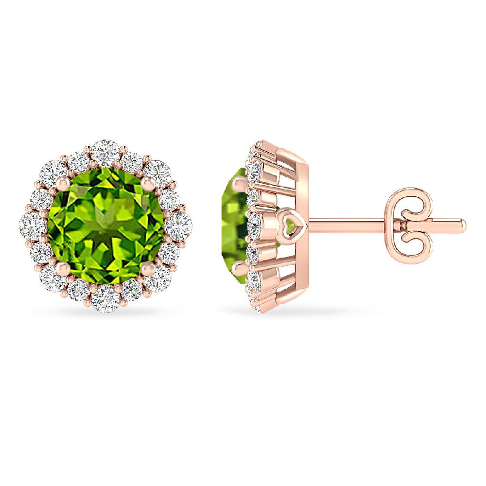 Rose Gold - Peridot