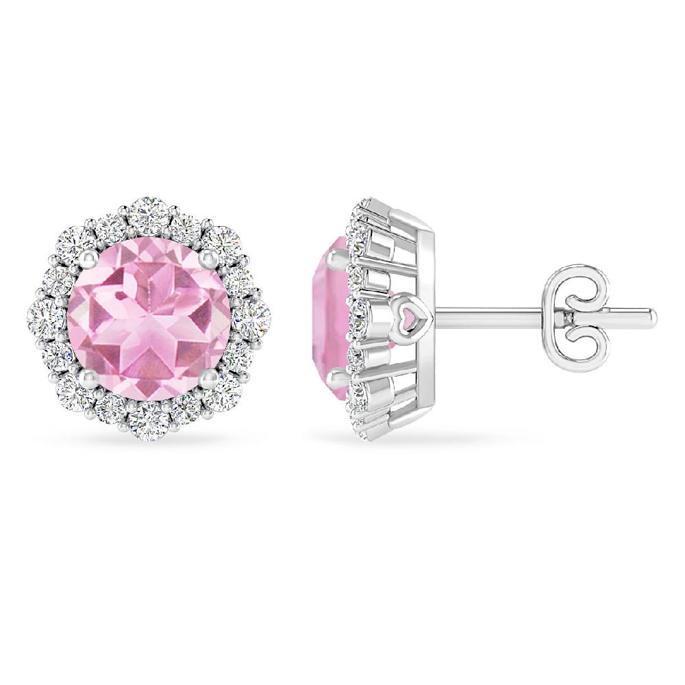 White Gold - Pink Tourmaline