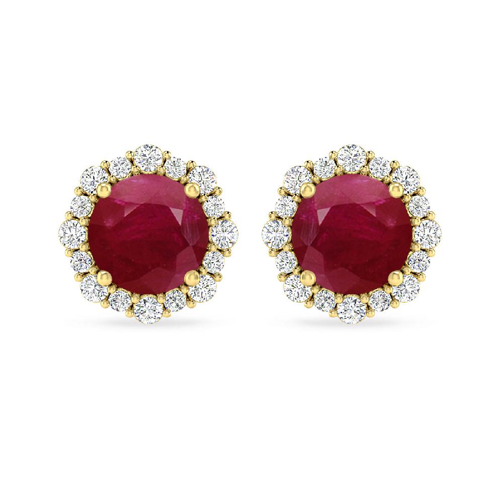 Yellow Gold - Ruby