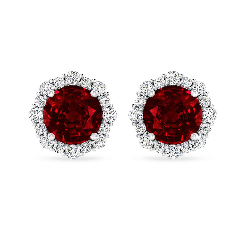 White Gold - Ruby