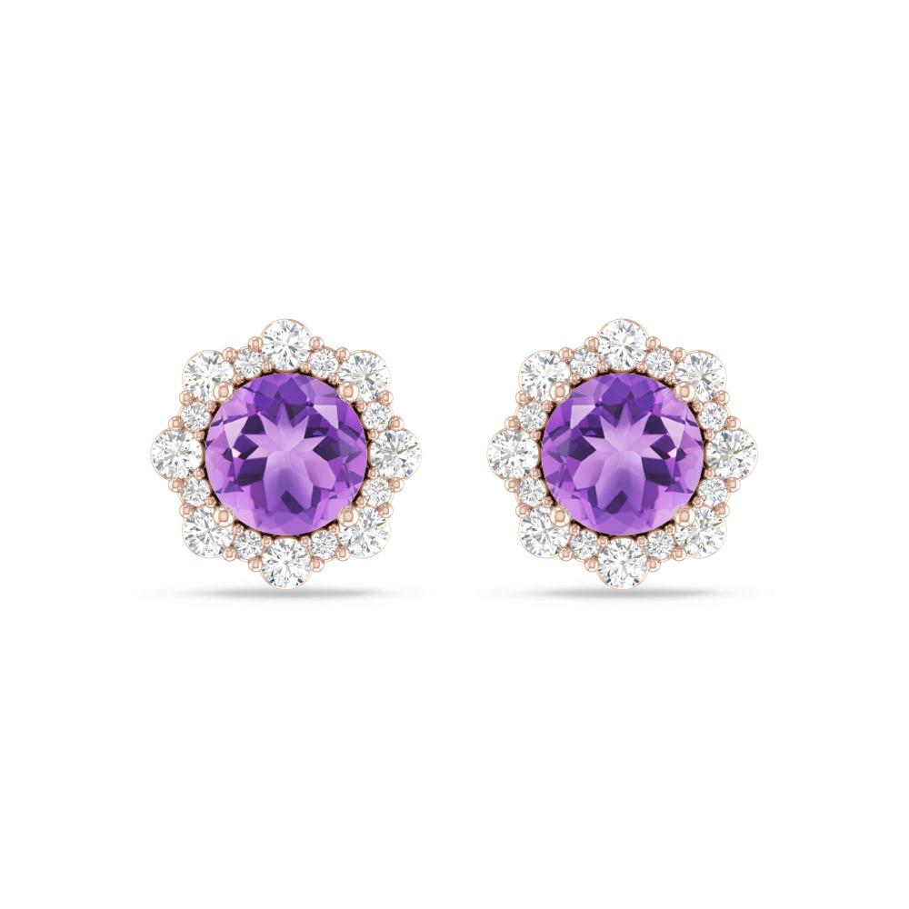 Rose Gold - Amethyst