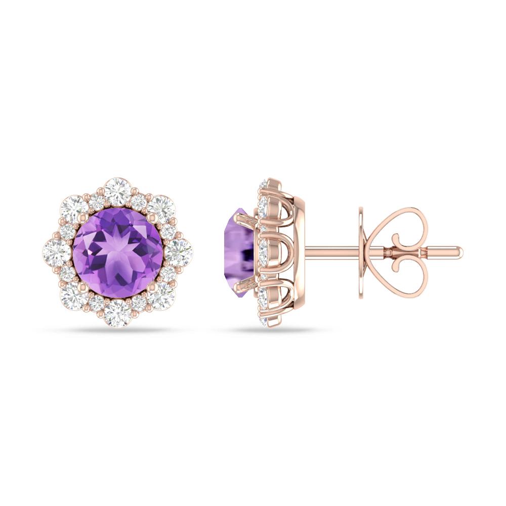 Rose Gold - Amethyst