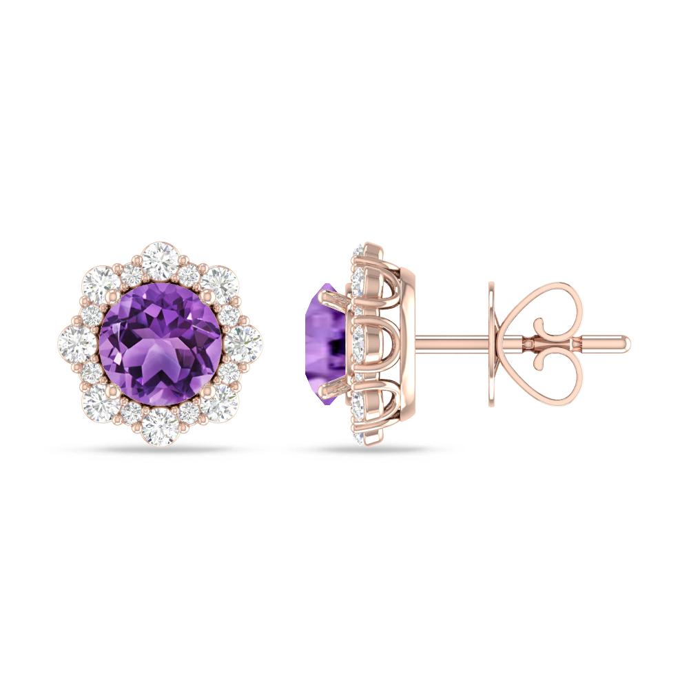 Rose Gold - Amethyst