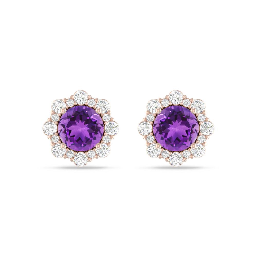 Rose Gold - Amethyst