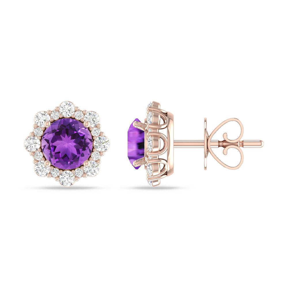 Rose Gold - Amethyst