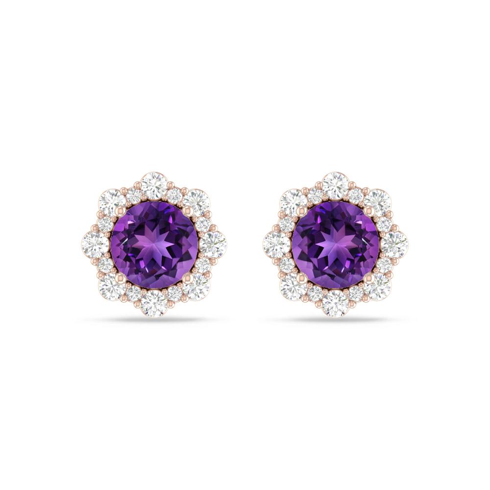 Rose Gold - Amethyst