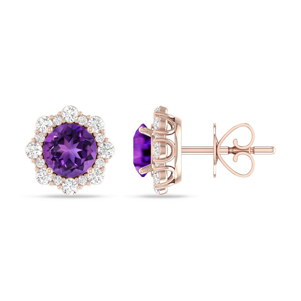 Rose Gold - Amethyst
