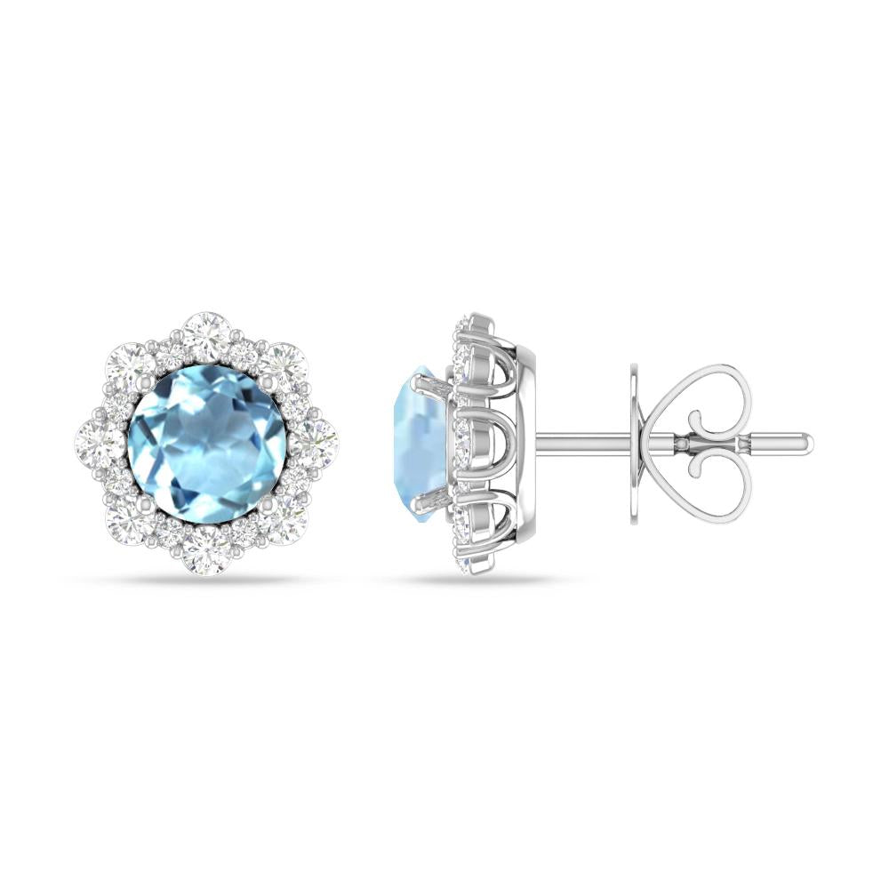 White Gold - Aquamarine