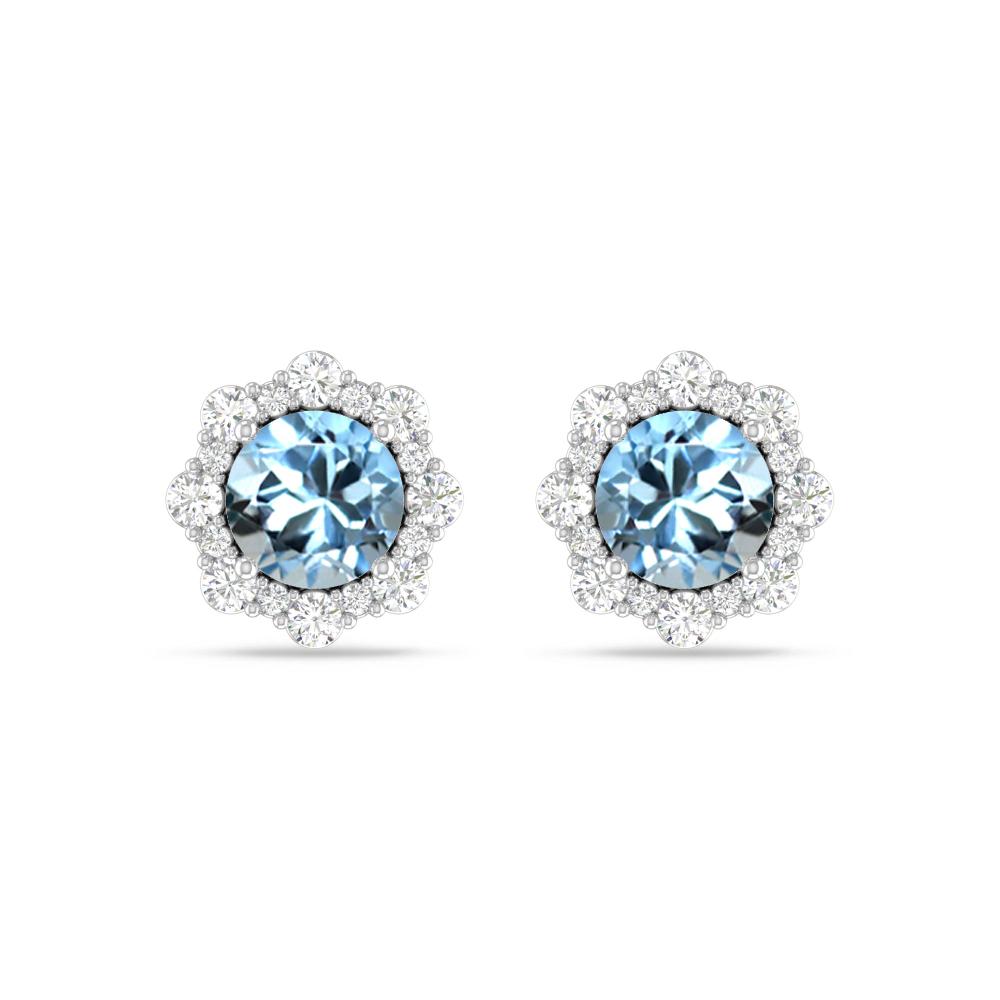 White Gold - Aquamarine