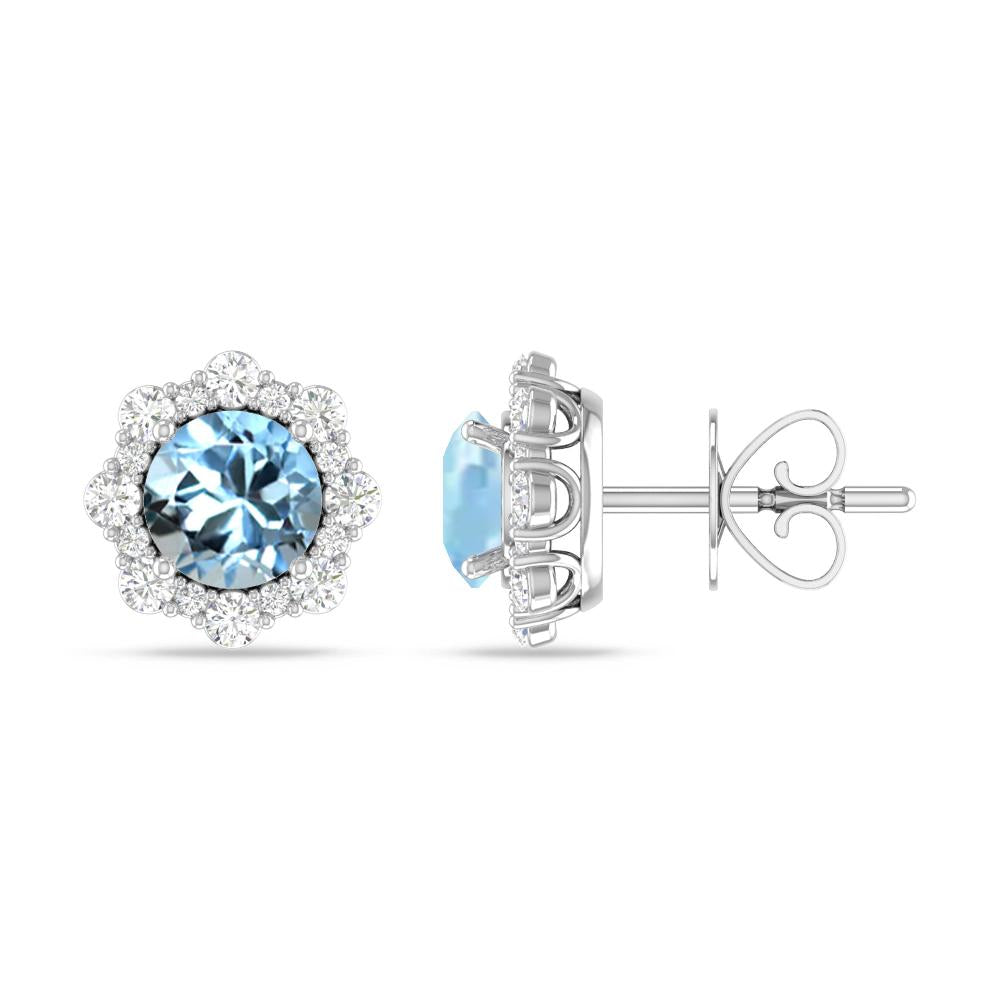 White Gold - Aquamarine