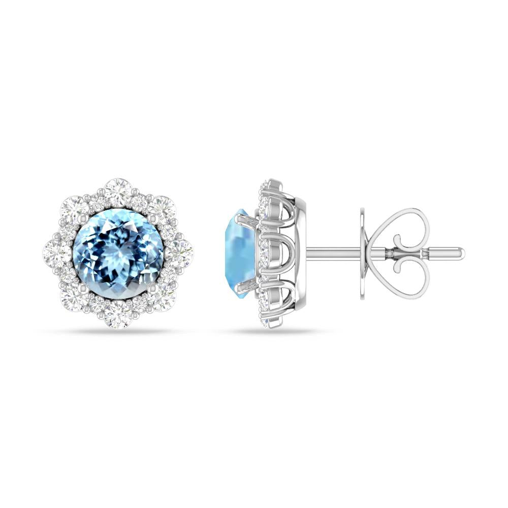 White Gold - Aquamarine