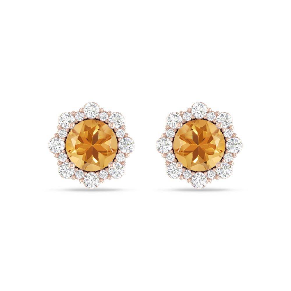 Rose Gold - Citrine