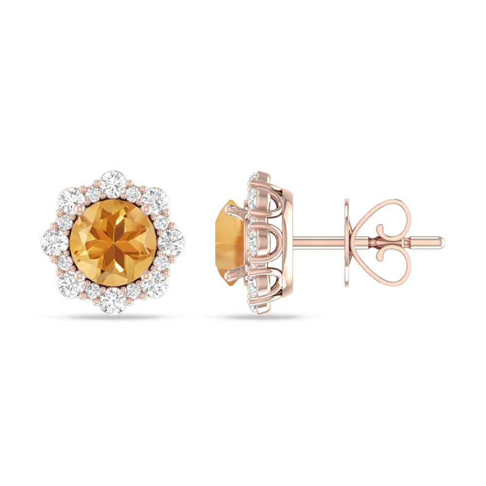 Rose Gold - Citrine
