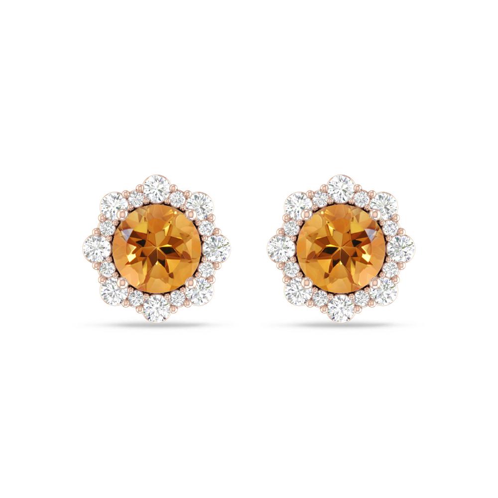 Rose Gold - Citrine