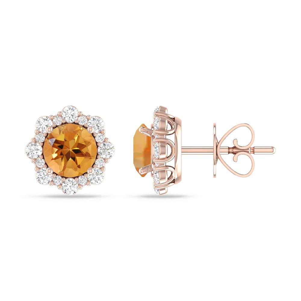 Rose Gold - Citrine
