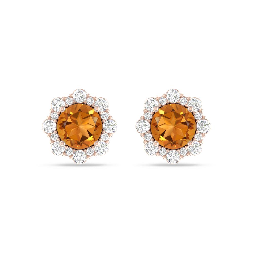 Rose Gold - Citrine