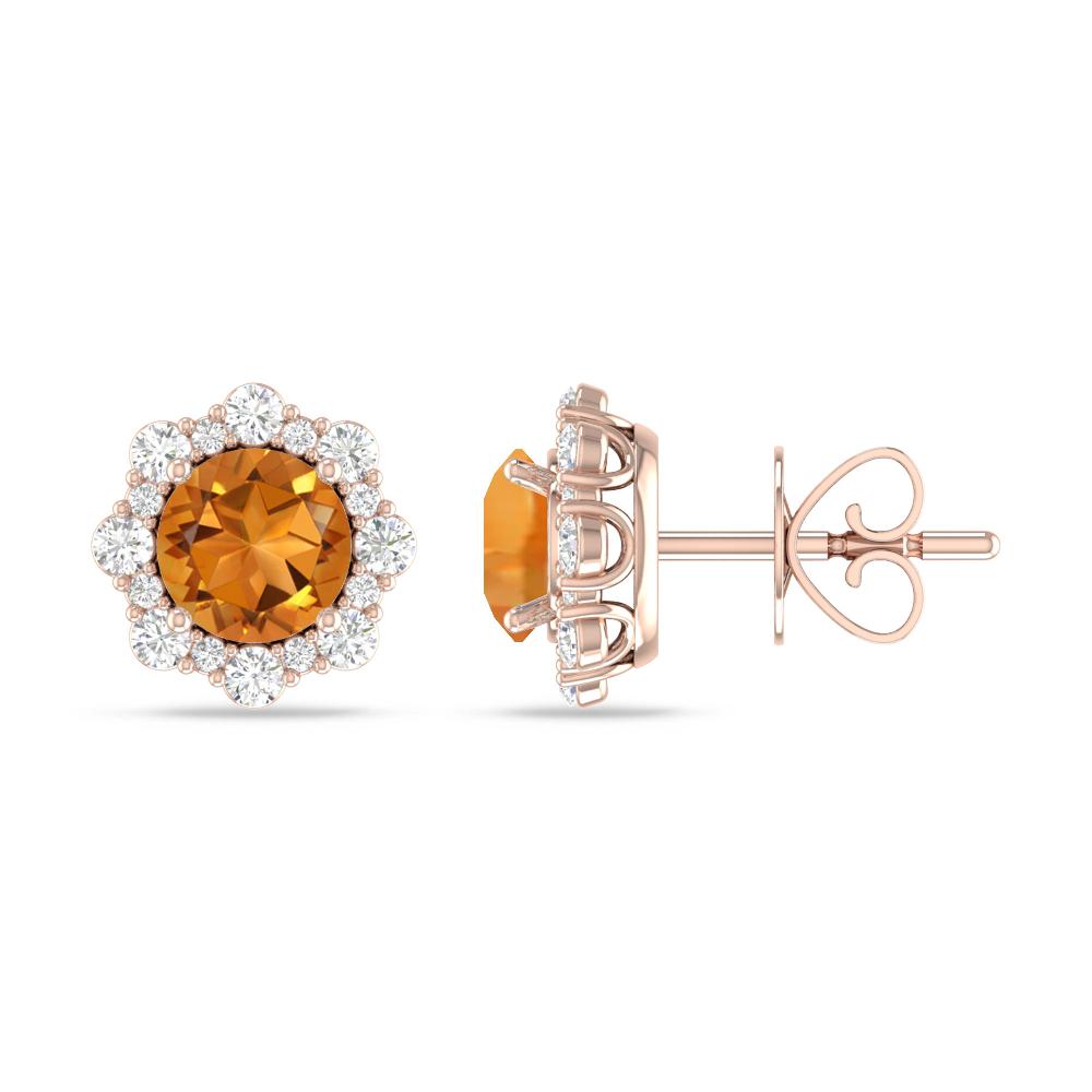 Rose Gold - Citrine