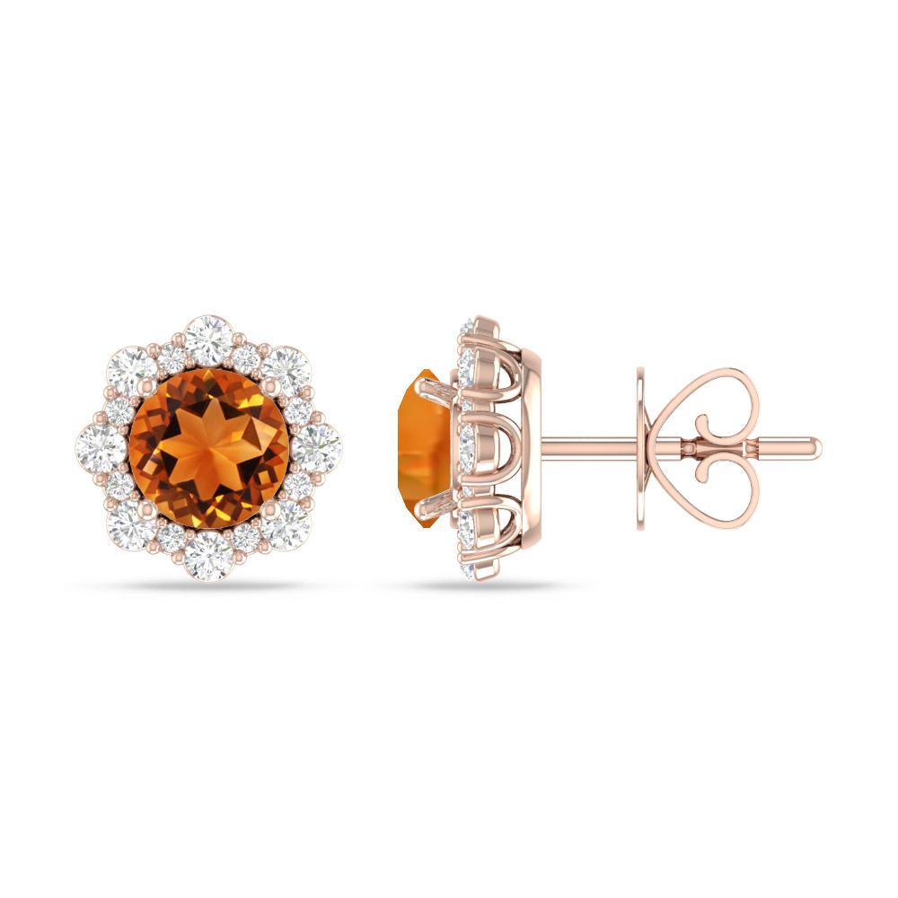Rose Gold - Citrine