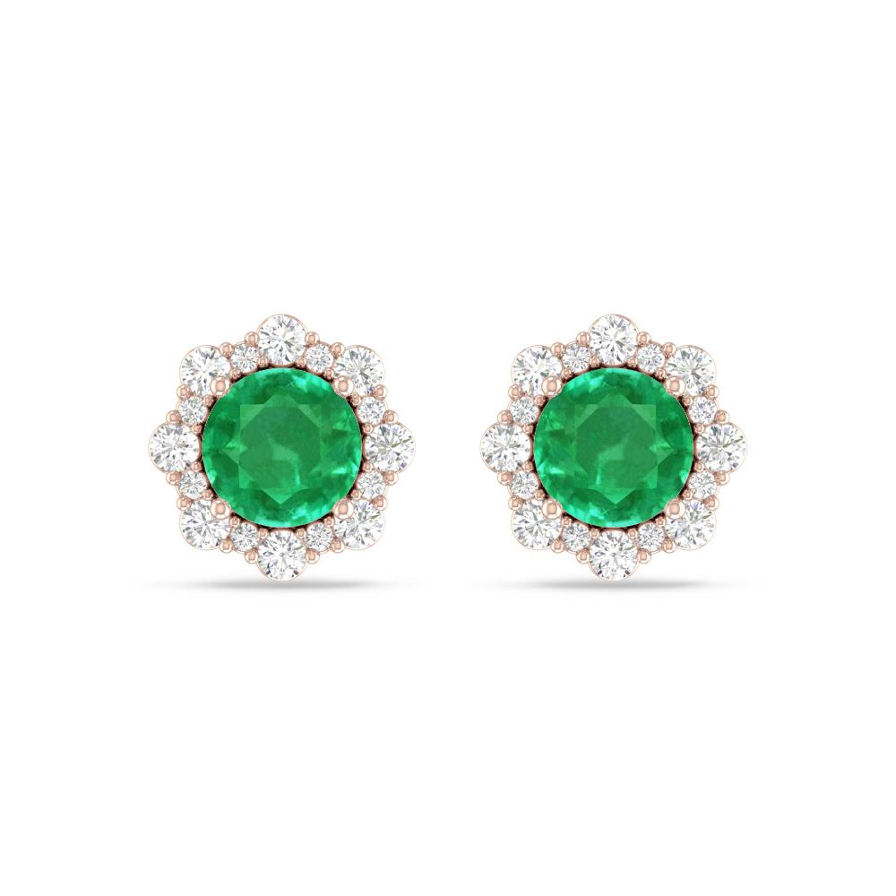 Rose Gold - Emerald