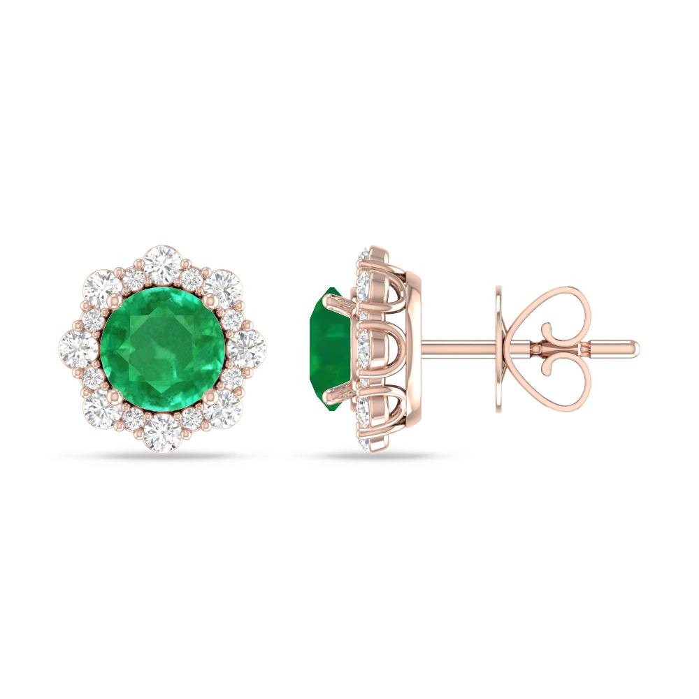 Rose Gold - Emerald