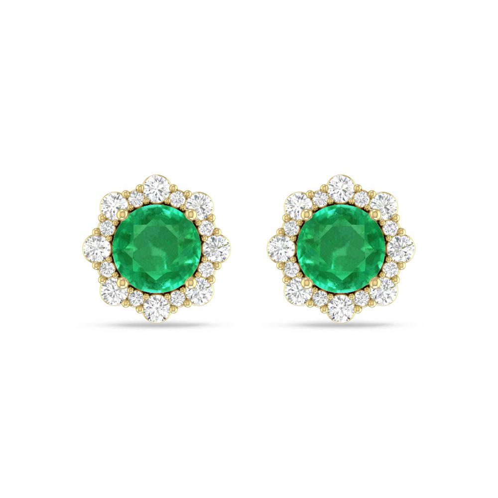Yellow Gold - Emerald