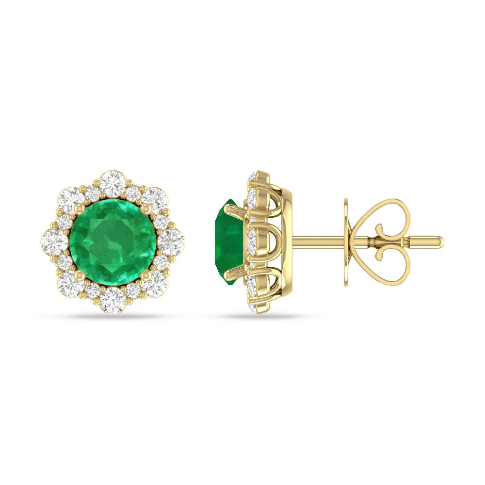 Yellow Gold - Emerald
