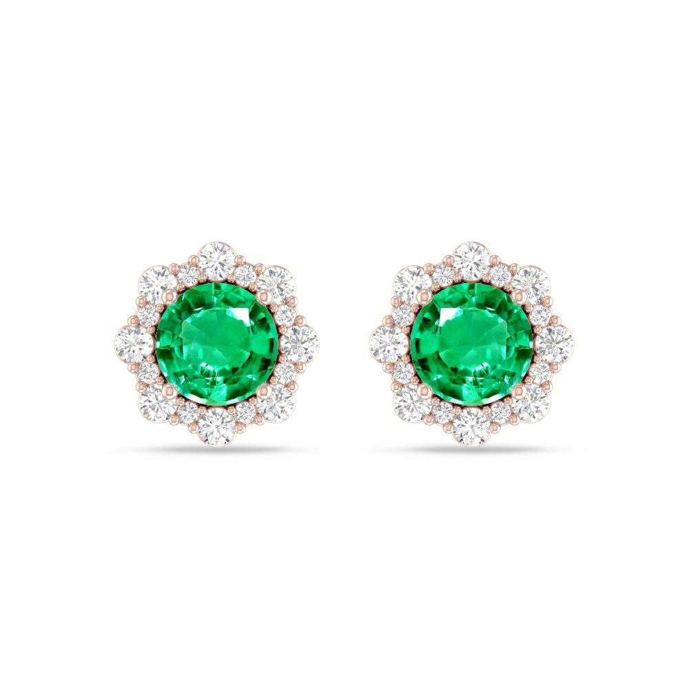 Rose Gold - Emerald