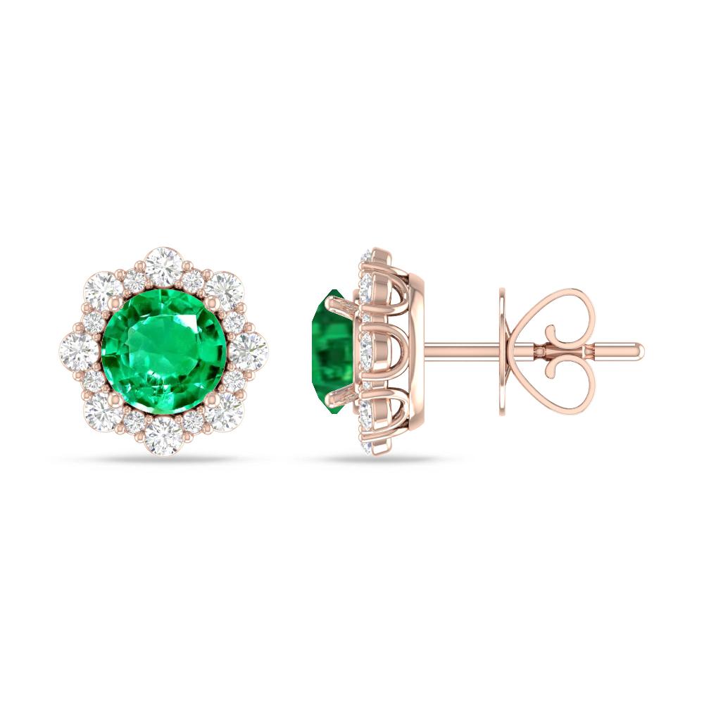 Rose Gold - Emerald