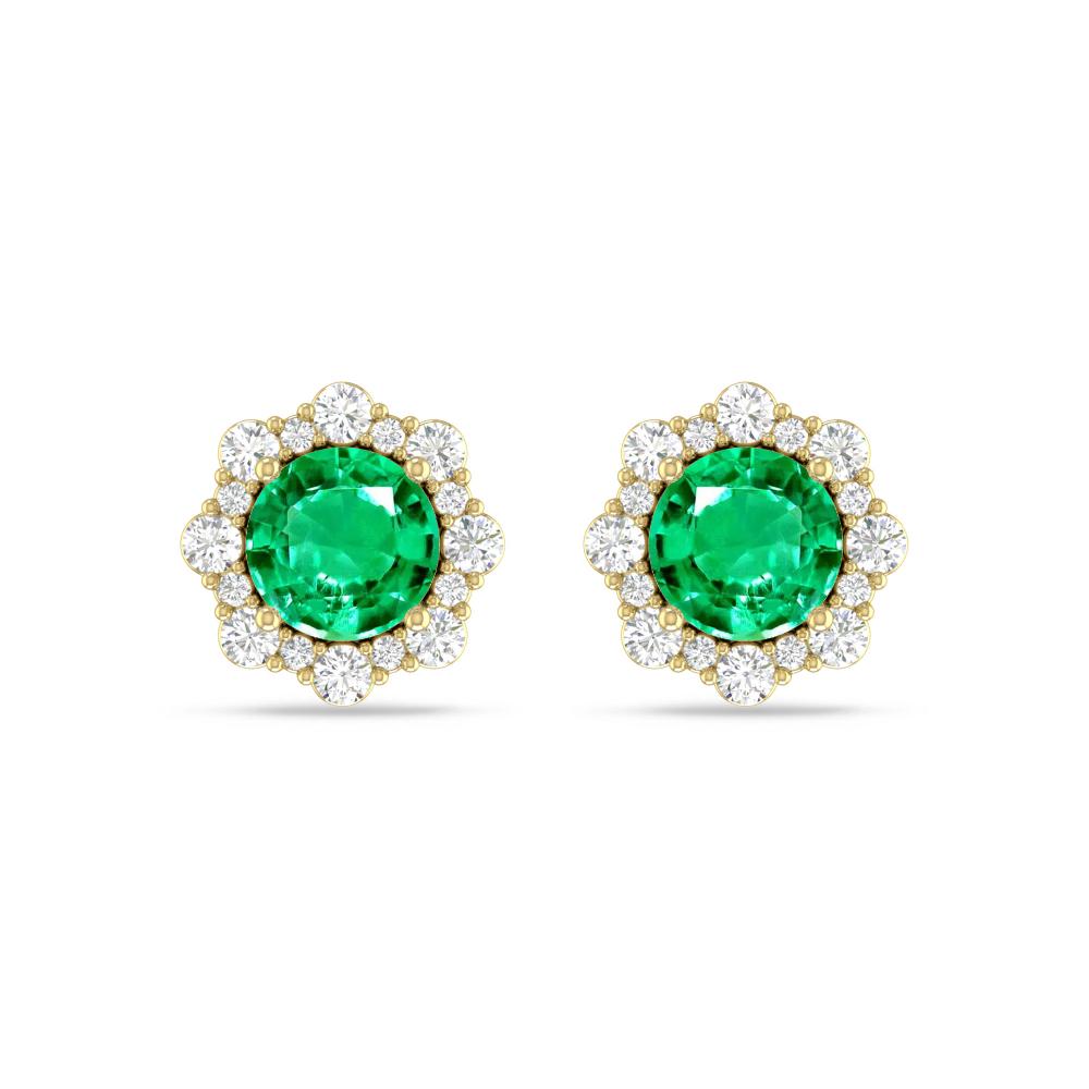Yellow Gold - Emerald