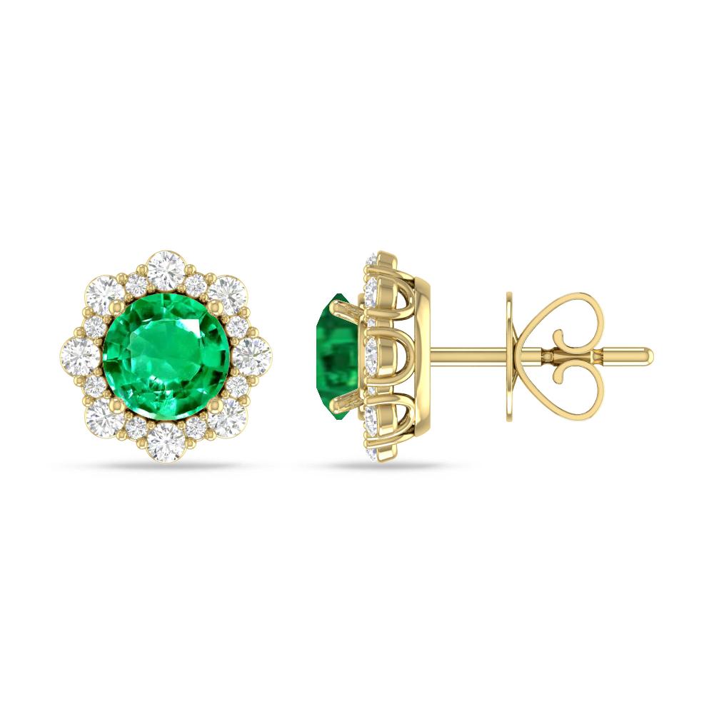 Yellow Gold - Emerald