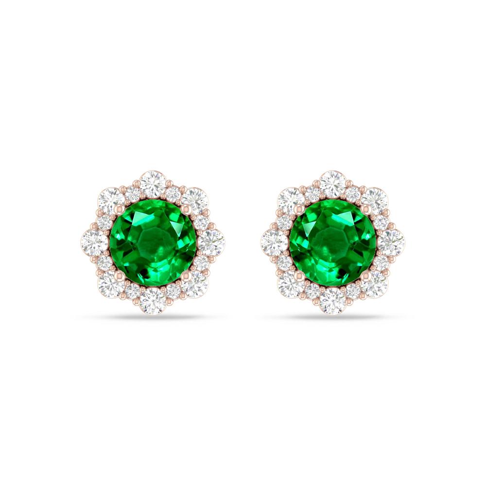 Rose Gold - Emerald
