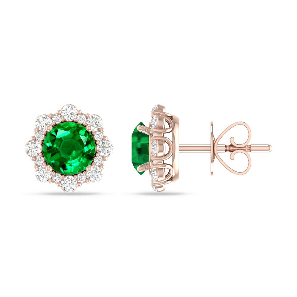 Rose Gold - Emerald