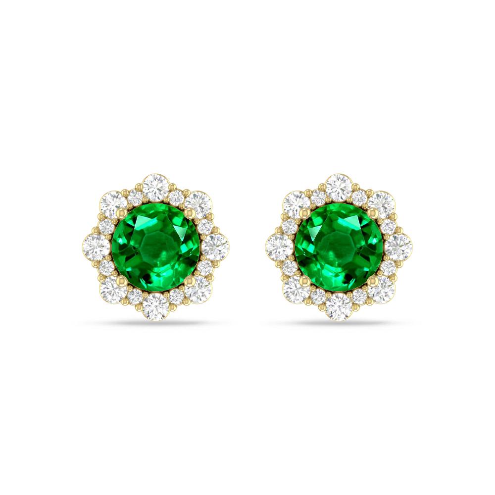 Yellow Gold - Emerald