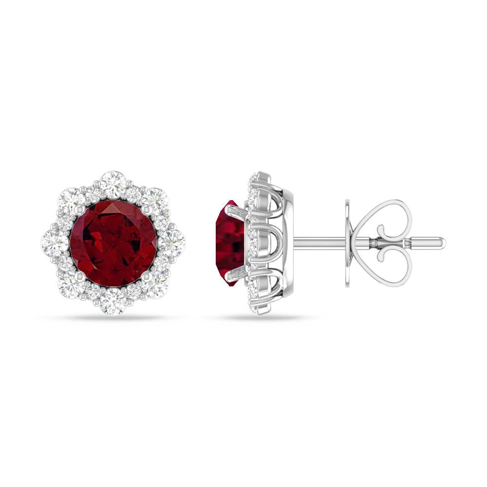 White Gold - Garnet