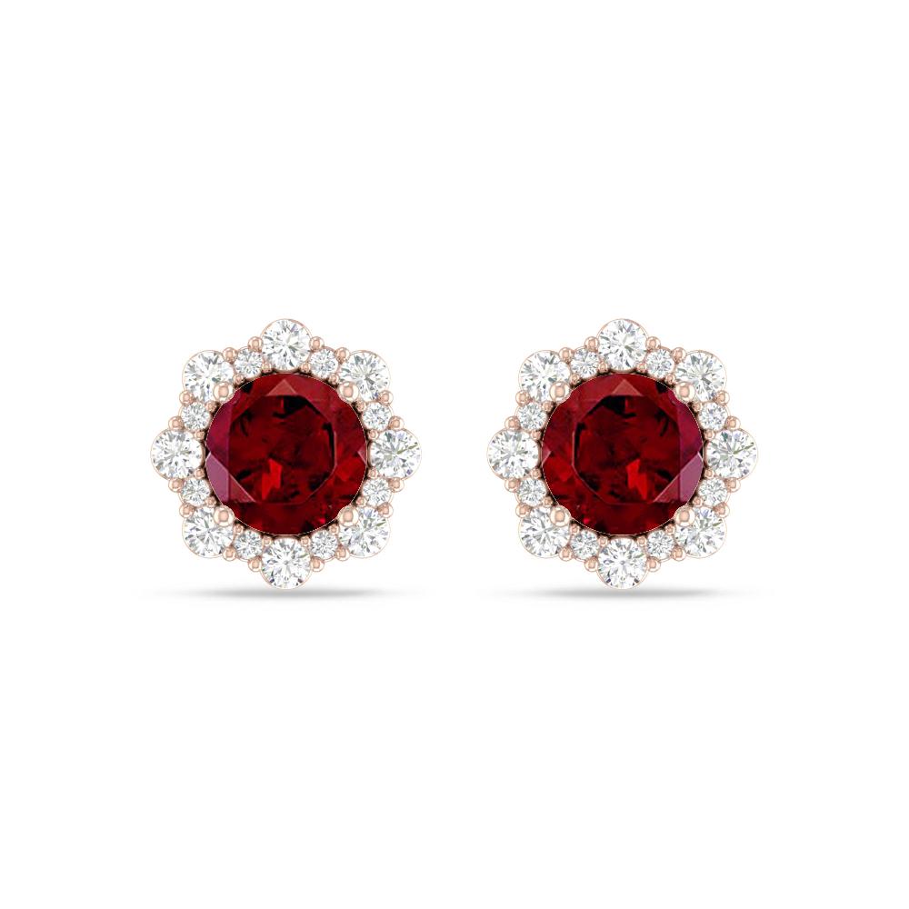 Rose Gold - Garnet