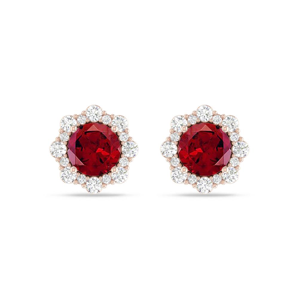 Rose Gold - Garnet