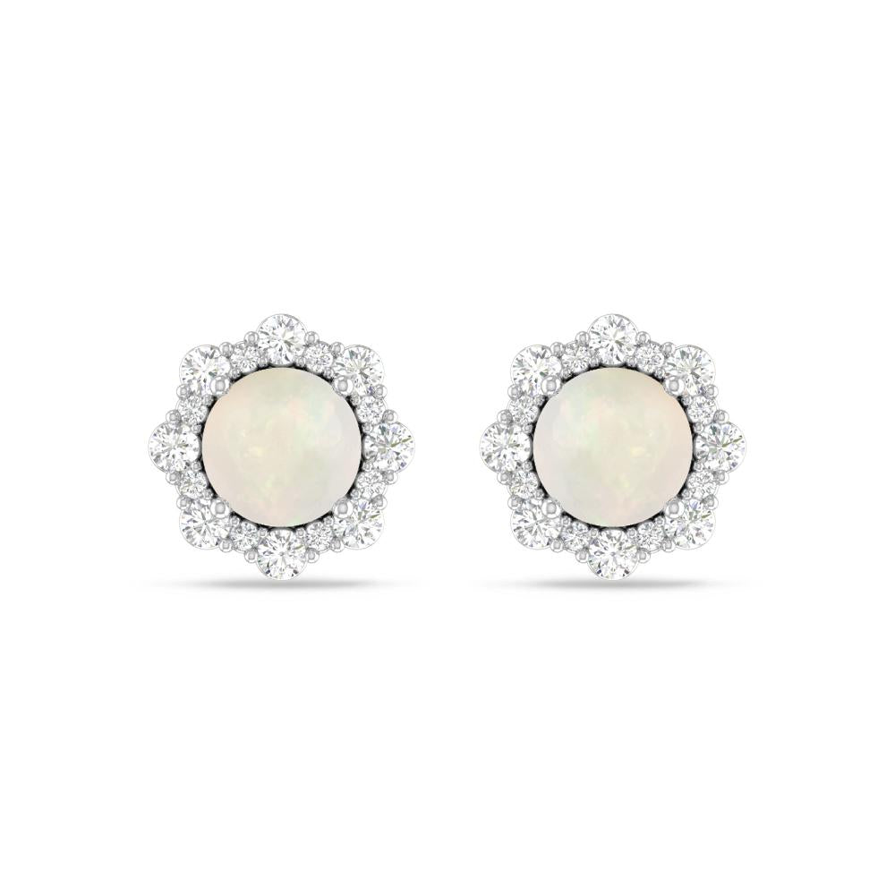 White Gold - Opal