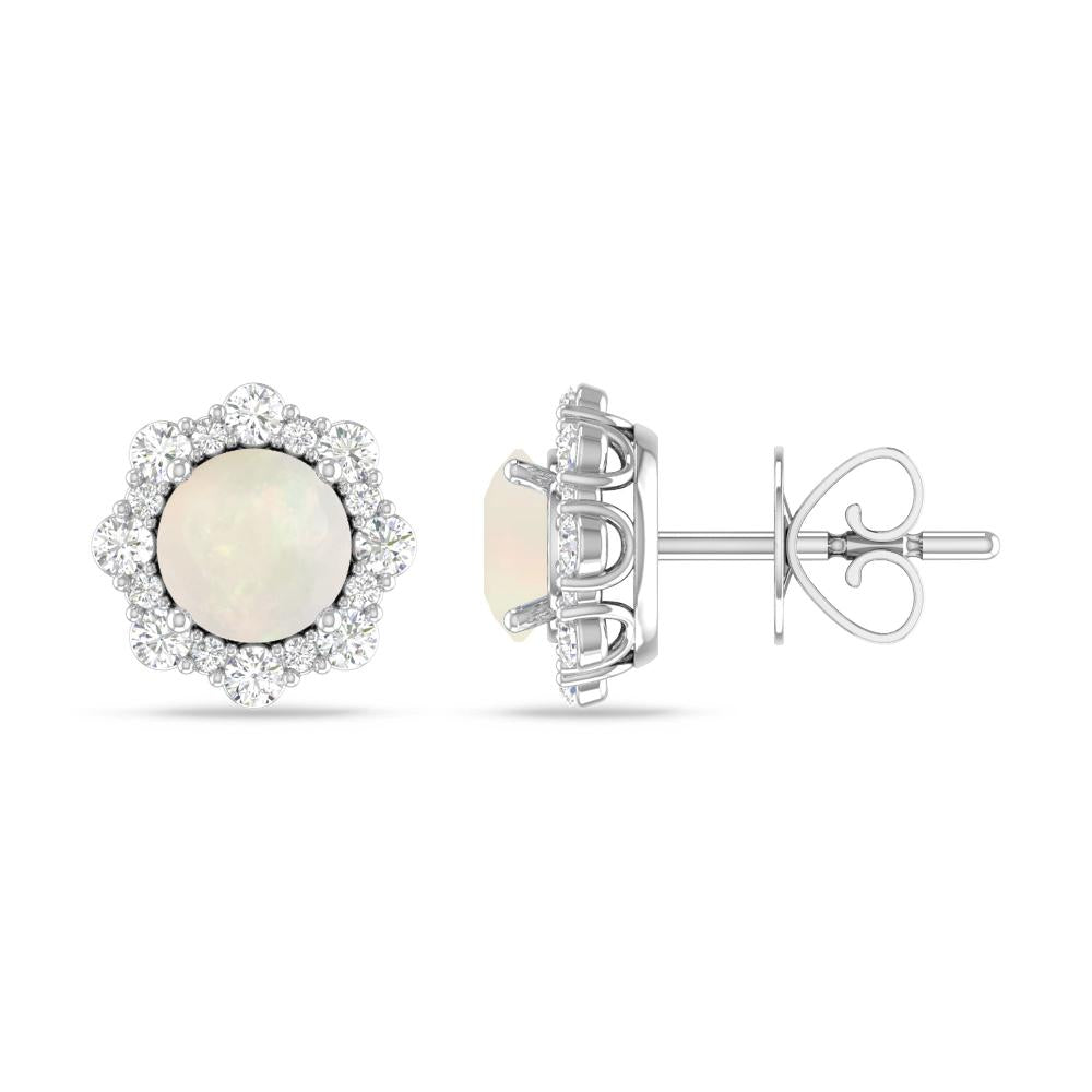 White Gold - Opal